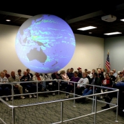 DROPPS Global Platform for Ocean Research: NOAA’s Science on a Sphere